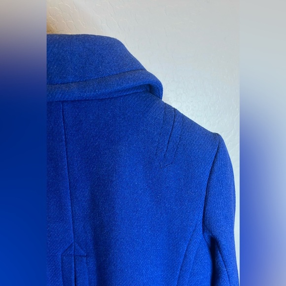 Banana Republic Blue Pea Coat - Picture 10 of 16